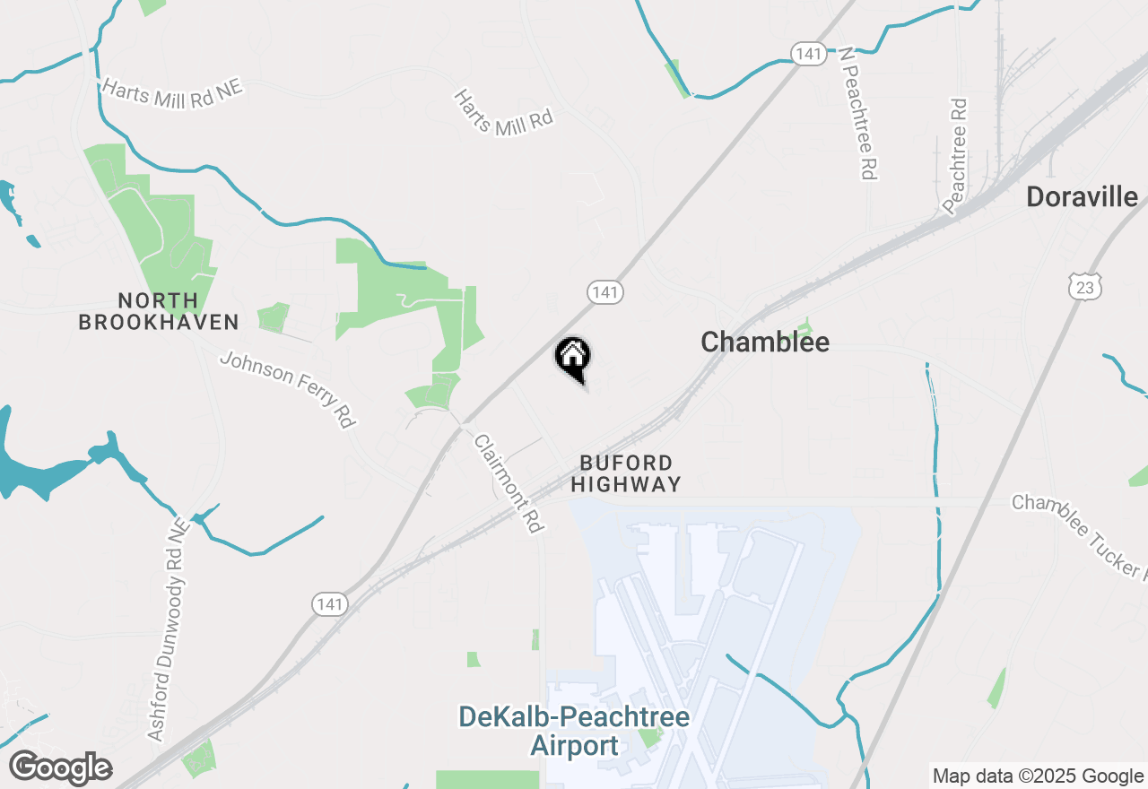 Map of 3400 Malone Drive #303, Atlanta, GA 30341