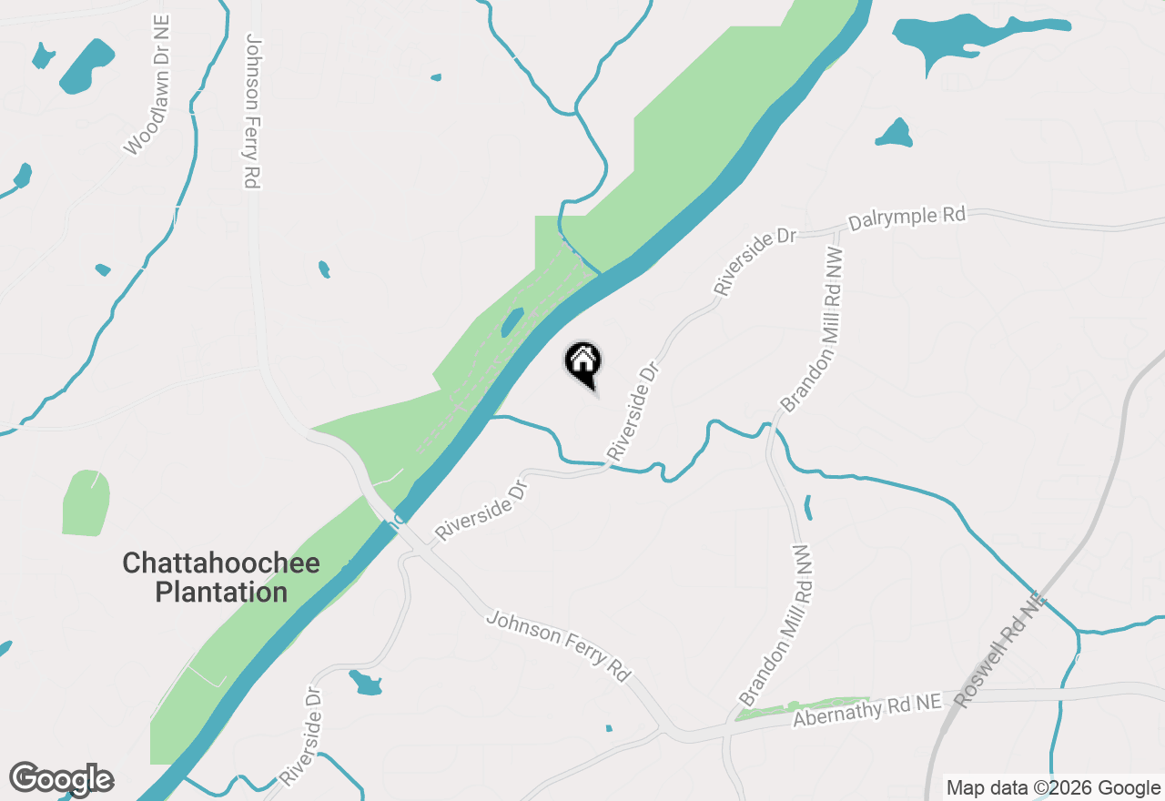 Map of 140 River North Court, Sandy Springs, GA 30328
