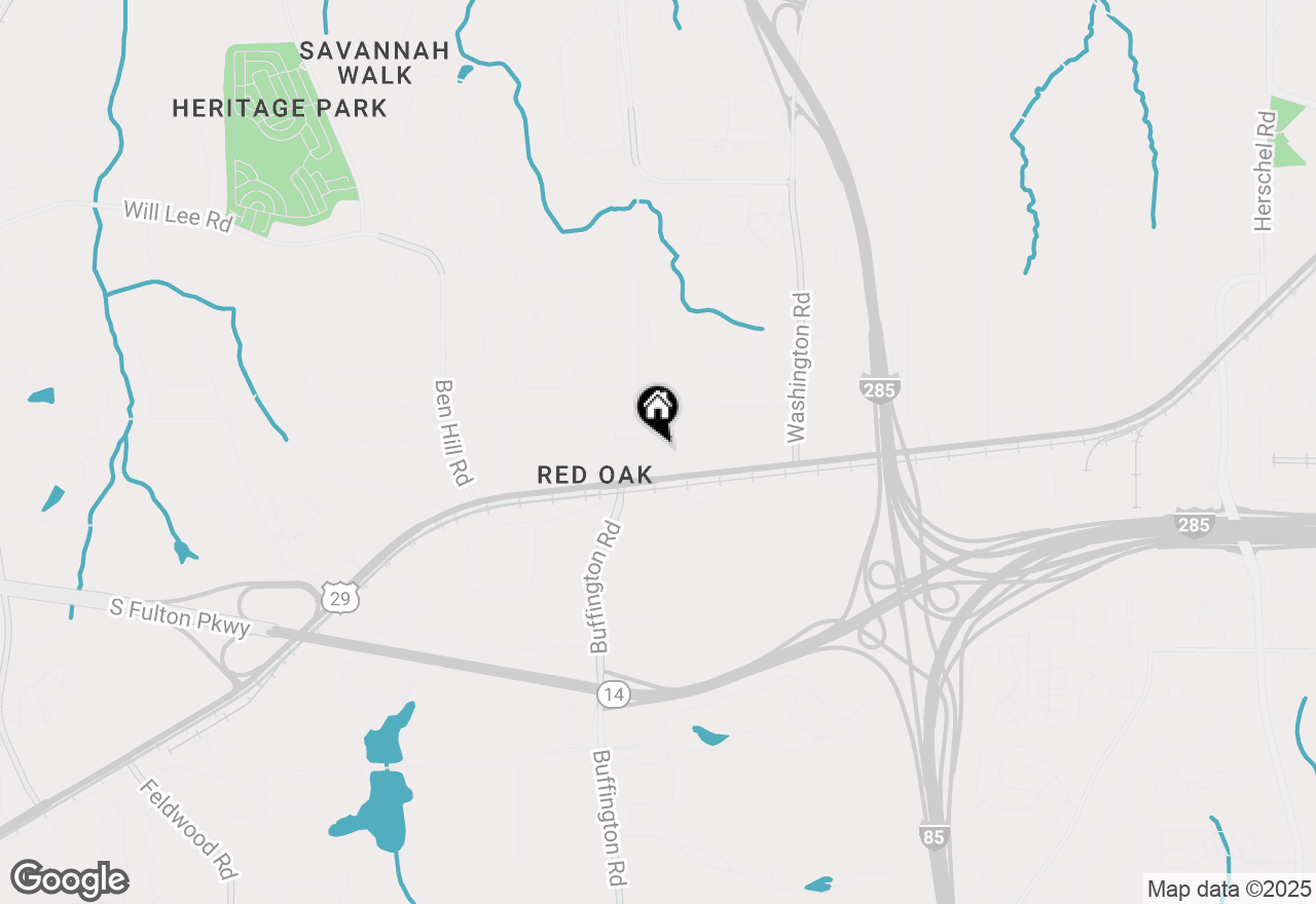 Map of 4867 Miller Road, Atlanta, GA 30349