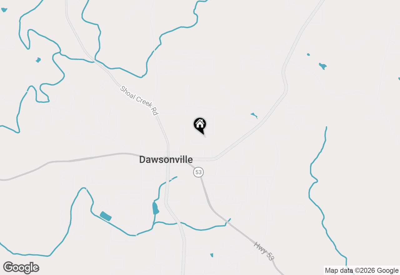 Map of 340 Orange Circle, Dawsonville, GA 30534