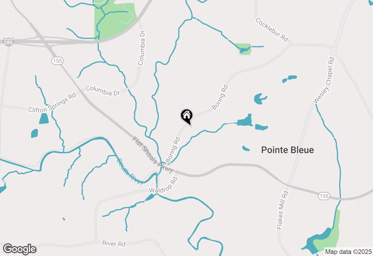 Map of 3389 Boring Road, Decatur, GA 30034