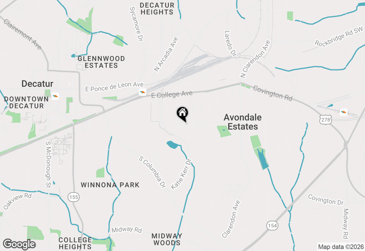 Map of 2776 Royal Bluff, Decatur, GA 30030