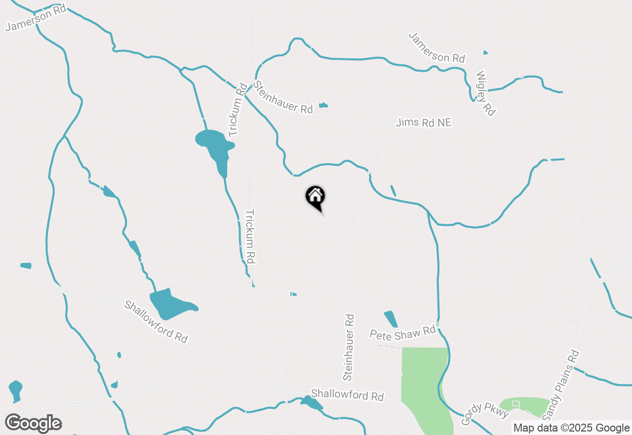 Map of 2415 Woodbridge Drive, Marietta, GA 30066