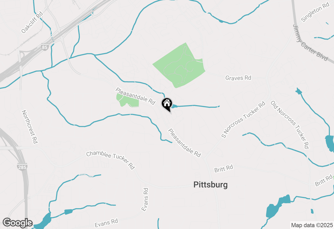 Map of 3399 Spring Harbour Drive #3399, Atlanta, GA 30340