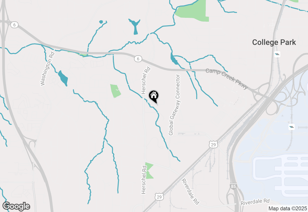 Map of 4122 Herschel Road, College Park, GA 30337