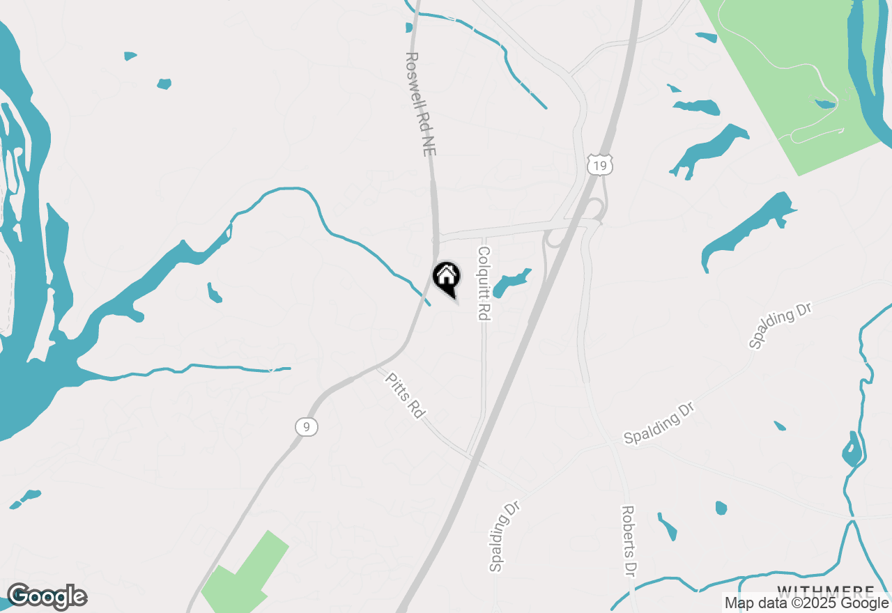 Map of 524 Northridge Crossing Drive, Atlanta, GA 30350