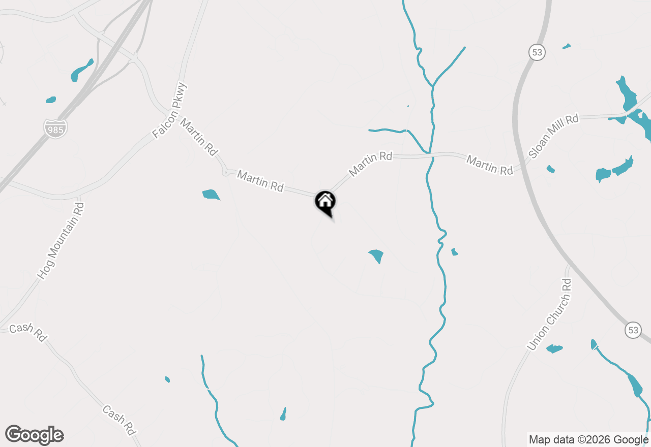 Map of 4515 Deer Creek Court, Flowery Branch, GA 30542