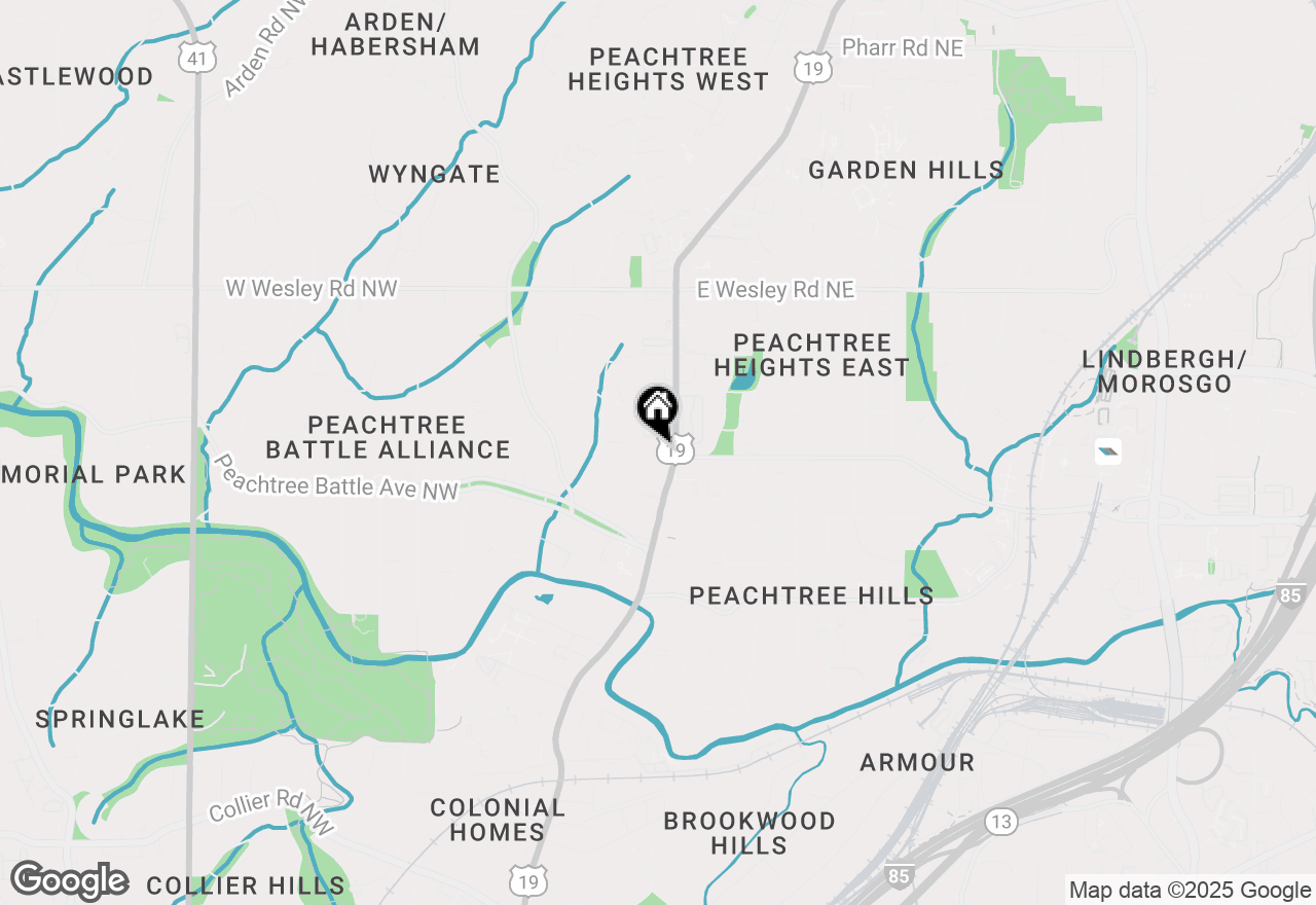 Map of 2500 Peachtree Road Nw #606N, Atlanta, GA 30305