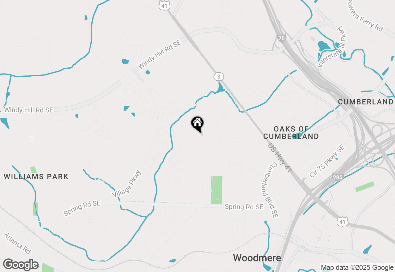 Map of 2511 Carolyn Drive, Smyrna, GA 30080