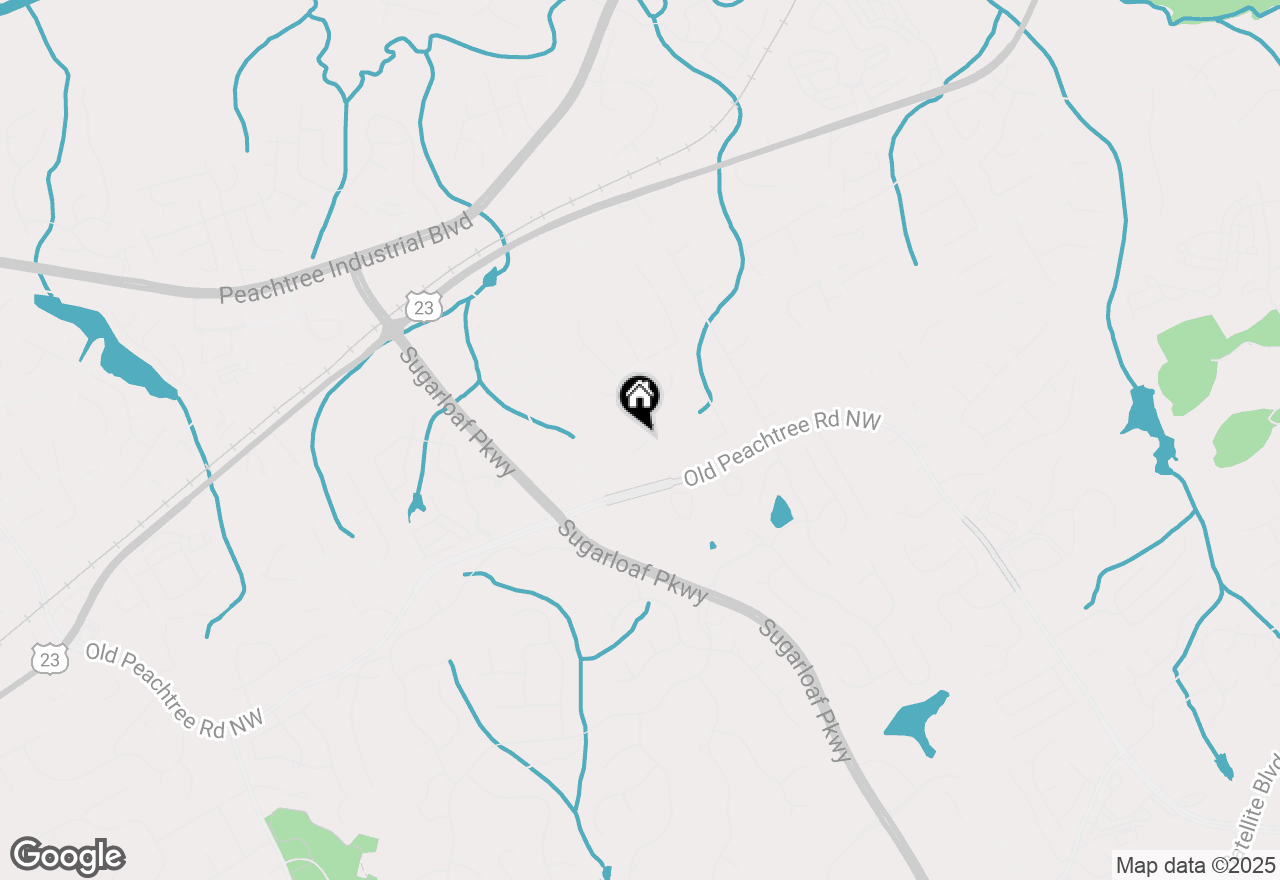 Map of 1997 Parsons Ridge Circle, Duluth, GA 30097