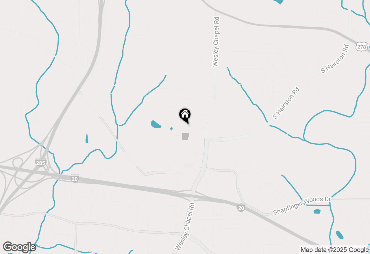 Map of 4190 Wingfoot Court, Decatur, GA 30035