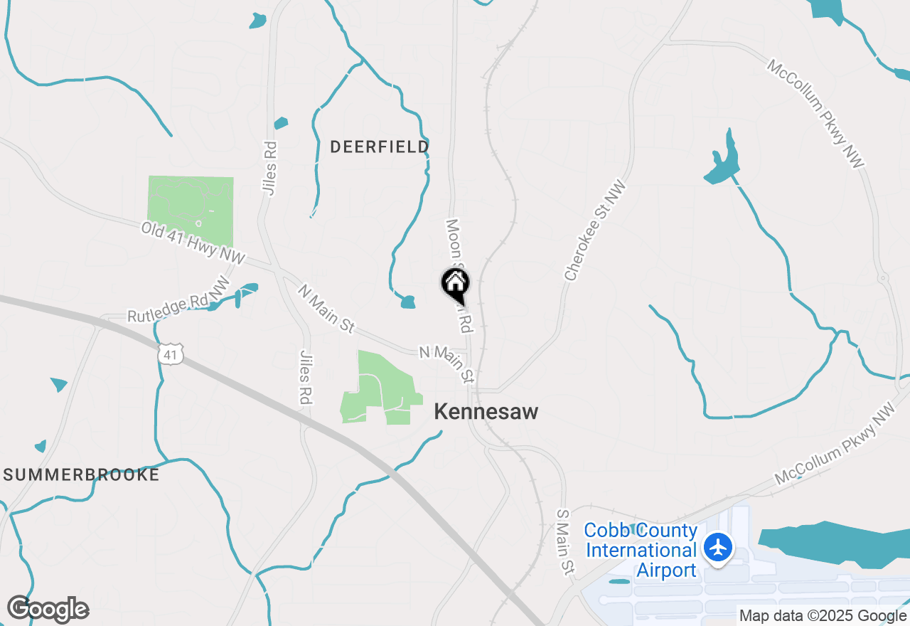 Map of 3029 Moon Station Road, Kennesaw, GA 30144