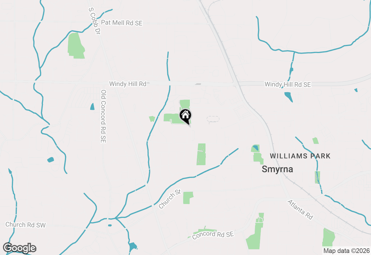 Map of 873 Wayland Court Se, Smyrna, GA 30080