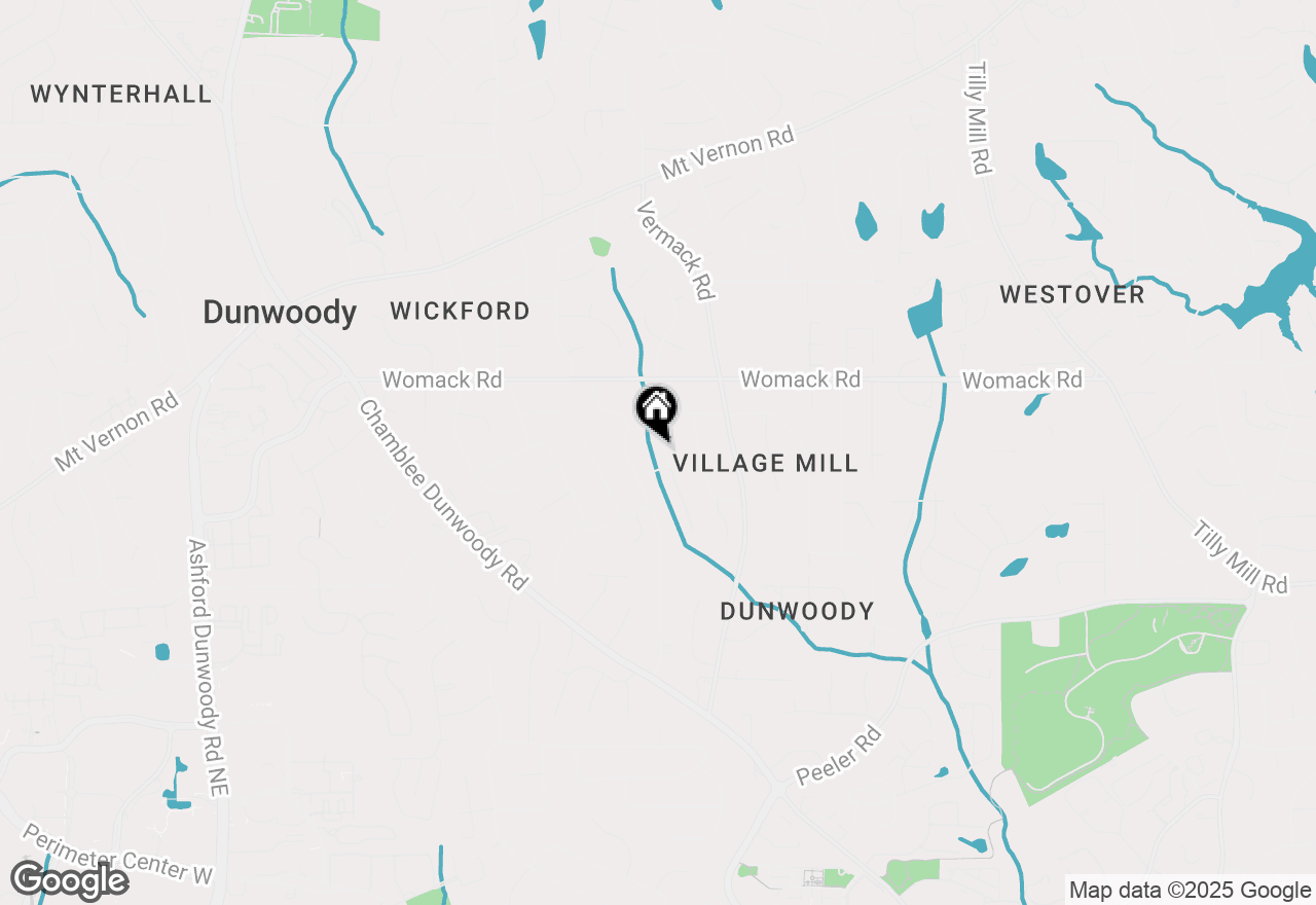 Map of 4886 Leeds Court, Atlanta, GA 30338