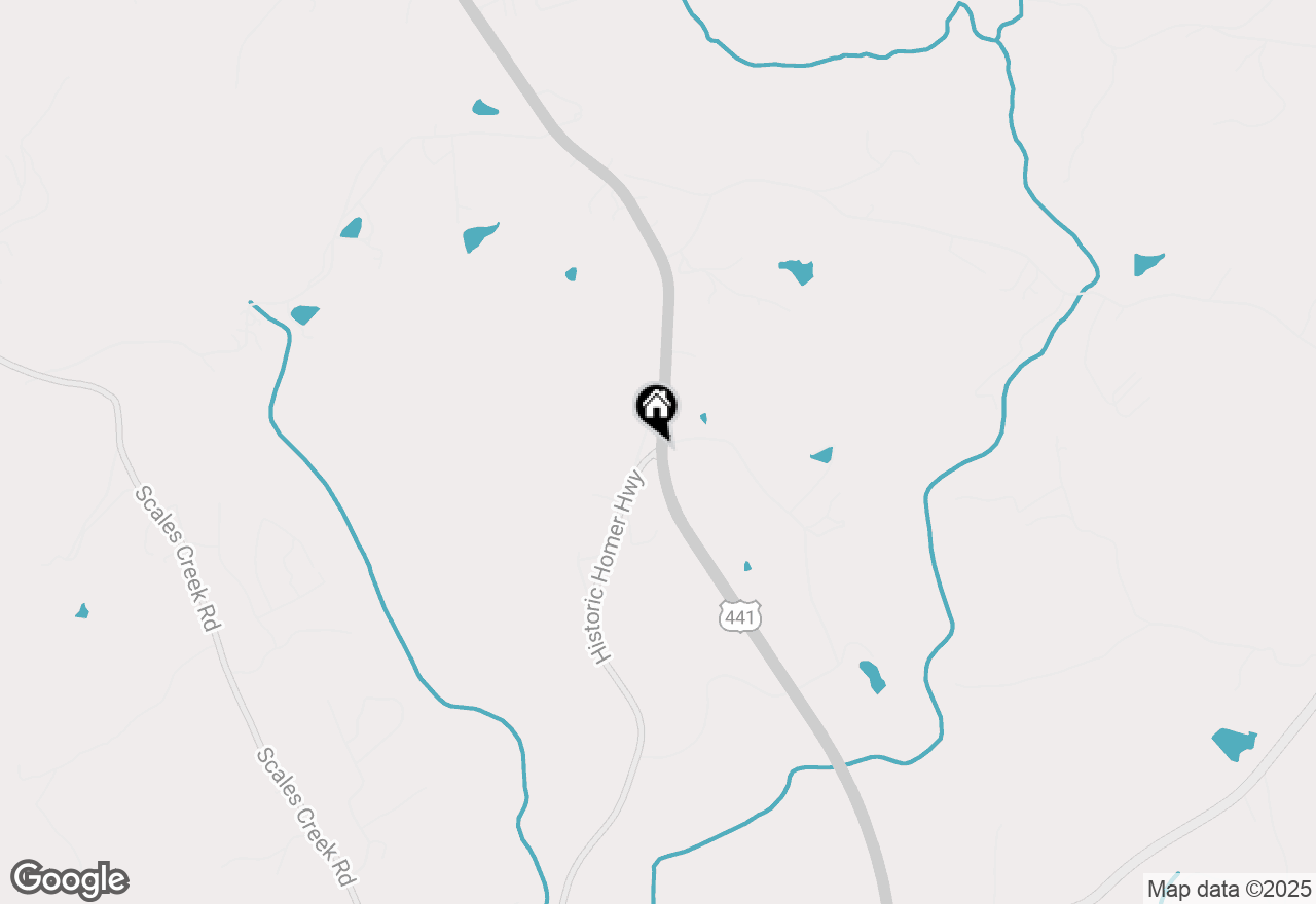 Map of 12.01 ACRES Historic Homer Highway, Homer, GA 30547