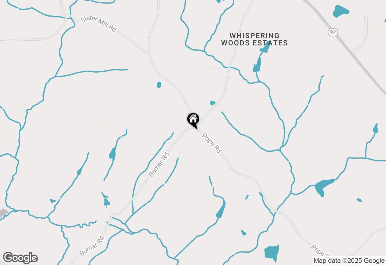 Map of 3009 Pope Road, Douglasville, GA 30135