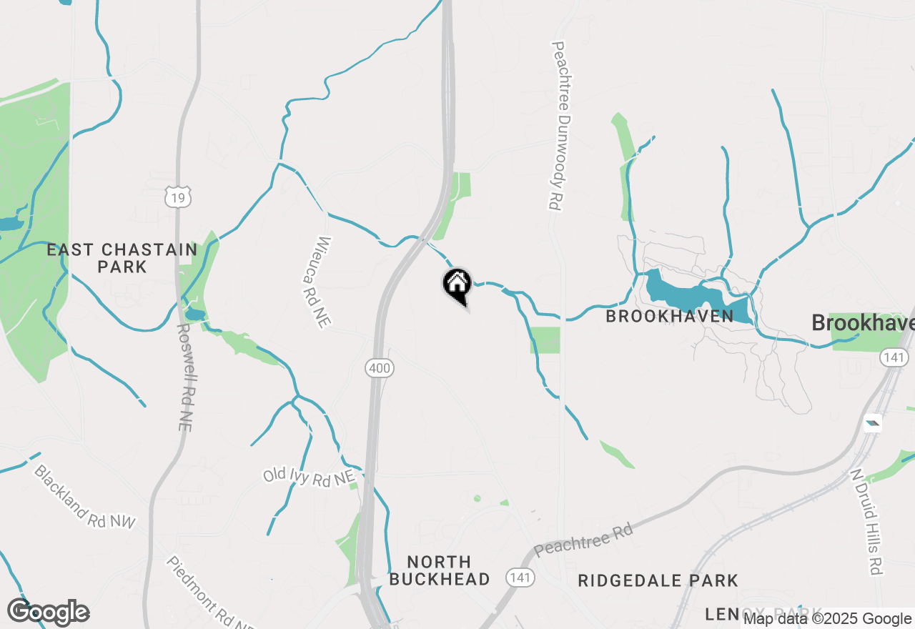 Map of 4037 Arden Way Ne, Atlanta, GA 30342