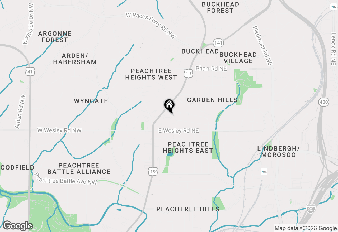 Map of 2795 Peachtree Road Ne #2604, Atlanta, GA 30305
