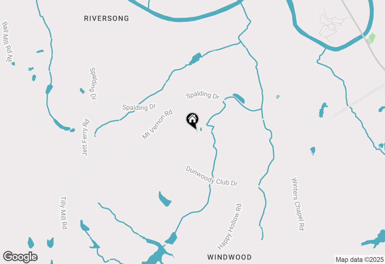 Map of 1845 Redbourne Drive, Atlanta, GA 30350