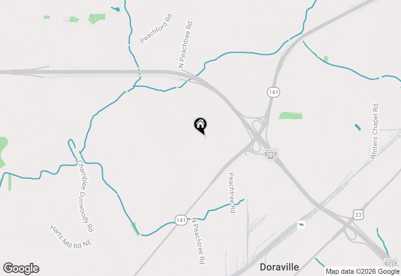 Map of 4118 W Johnson Circle, Atlanta, GA 30341