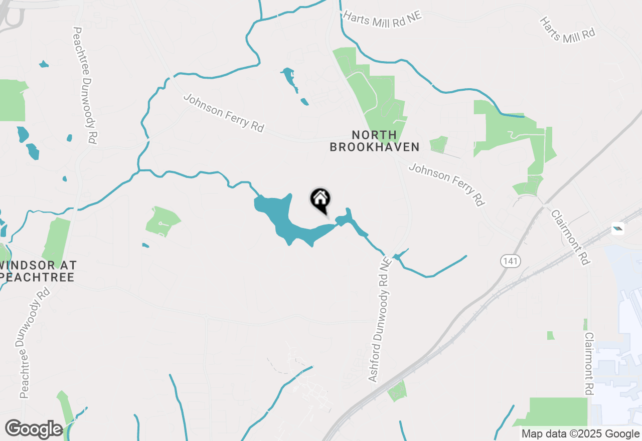Map of 1377 Ragley Hall Road Ne, Brookhaven, GA 30319