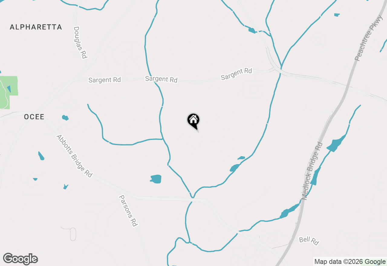 Map of 140 Calborne Court, Johns Creek, GA 30005