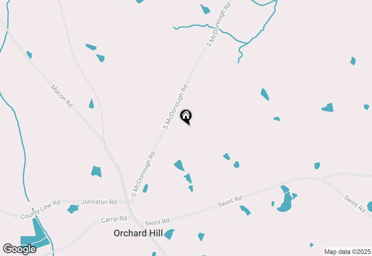 Map of 1693 S Mcdonough Road, Griffin, GA 30224