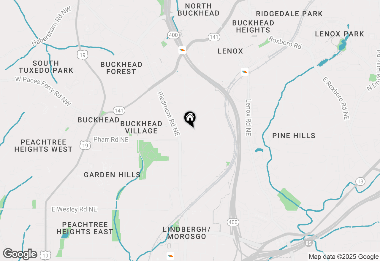 Map of 3061 Peachtree Drive Ne, Atlanta, GA 30305