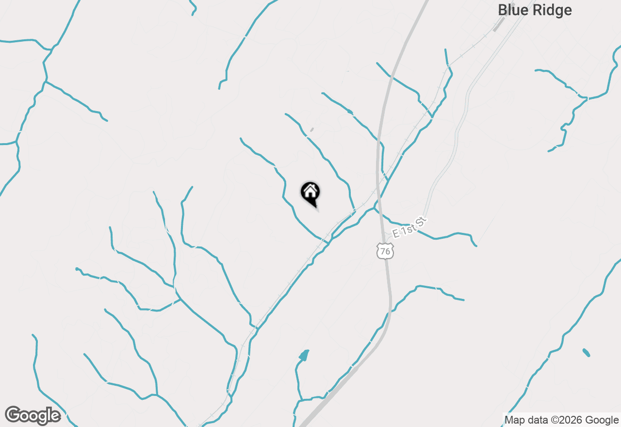 Map of 205 Minnehaha Trail, Blue Ridge, GA 30513