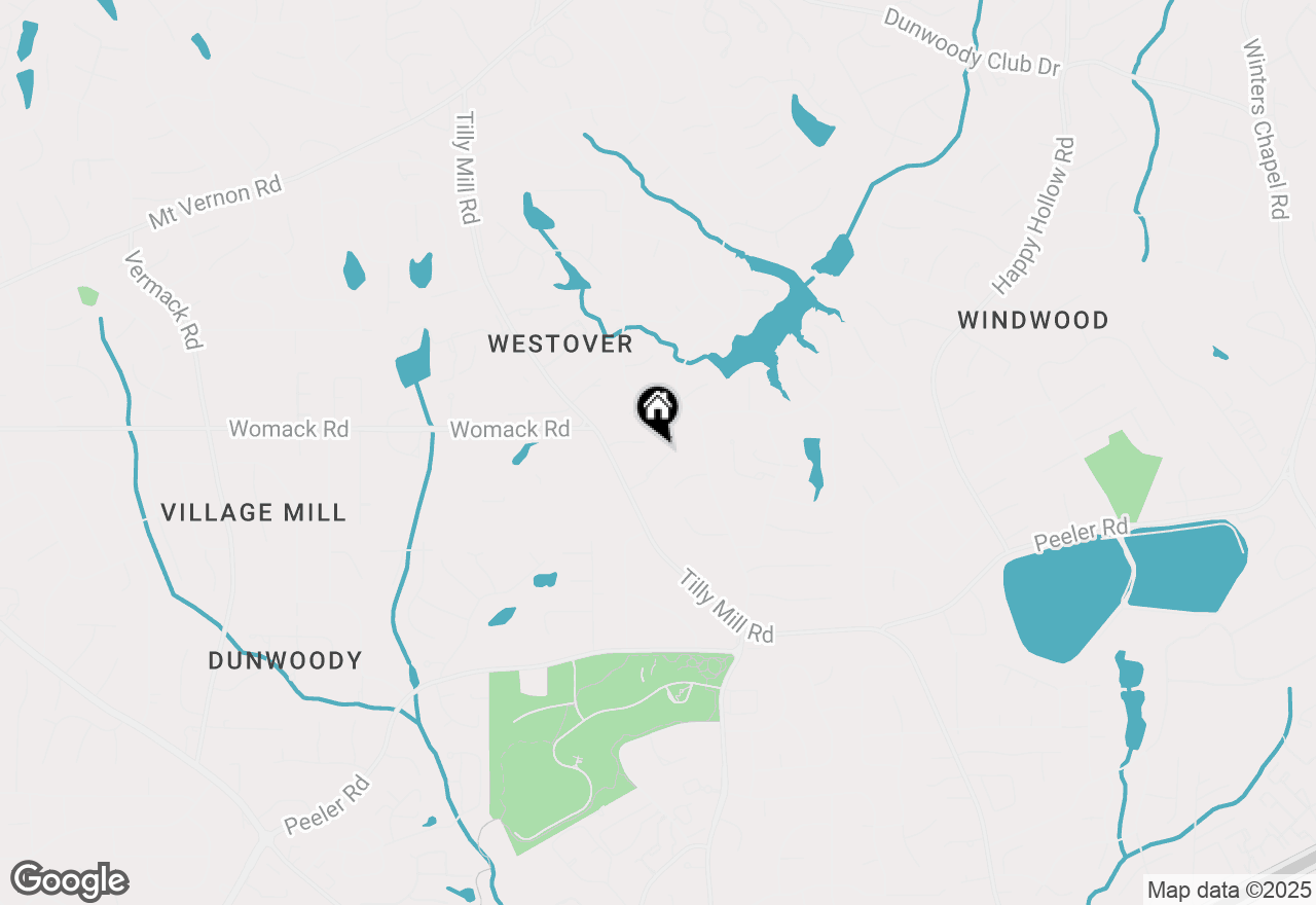 Map of 2220 Spring Mill Cove, Dunwoody, GA 30338