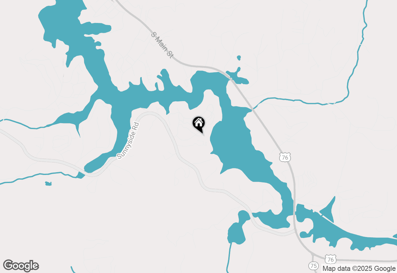 Map of 820 Big Oak Lane, Hiawassee, GA 30546