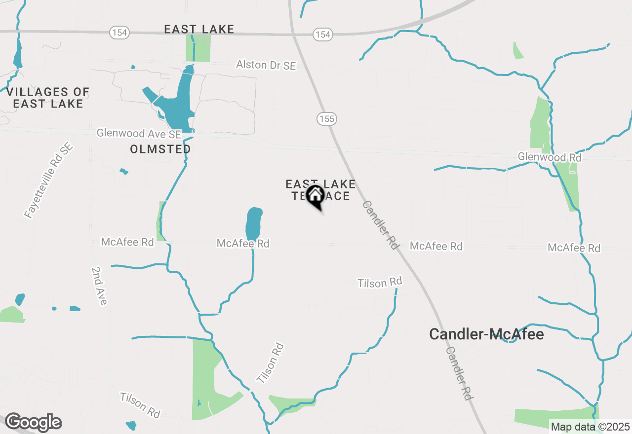 Map of 1956 Normal Street, Decatur, GA 30032