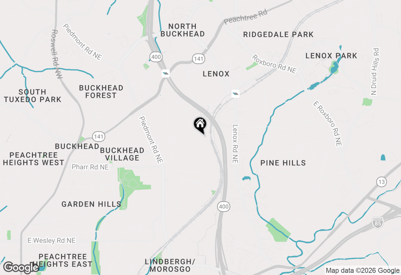 Map of 3131 Dale Drive Ne, Atlanta, GA 30305