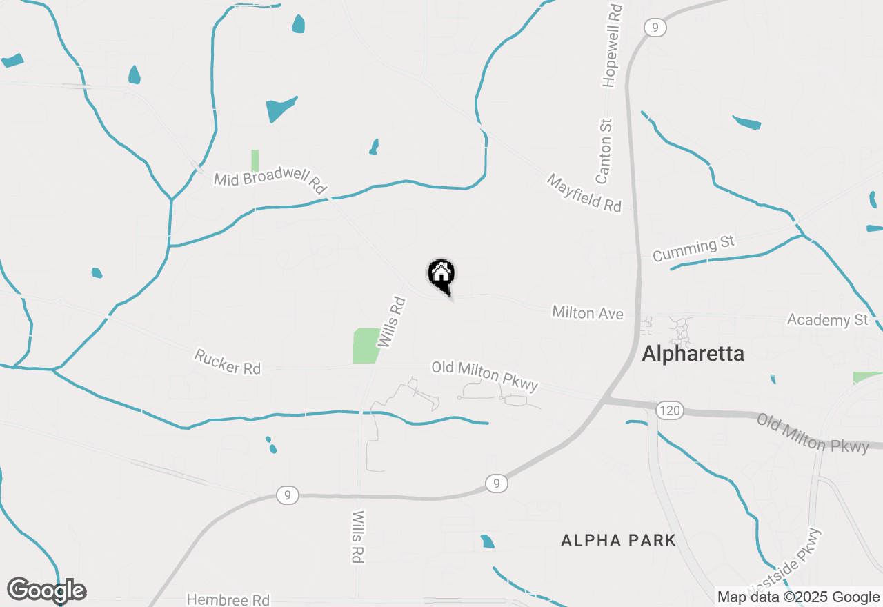 Map of 370 Milton Avenue, Alpharetta, GA 30009