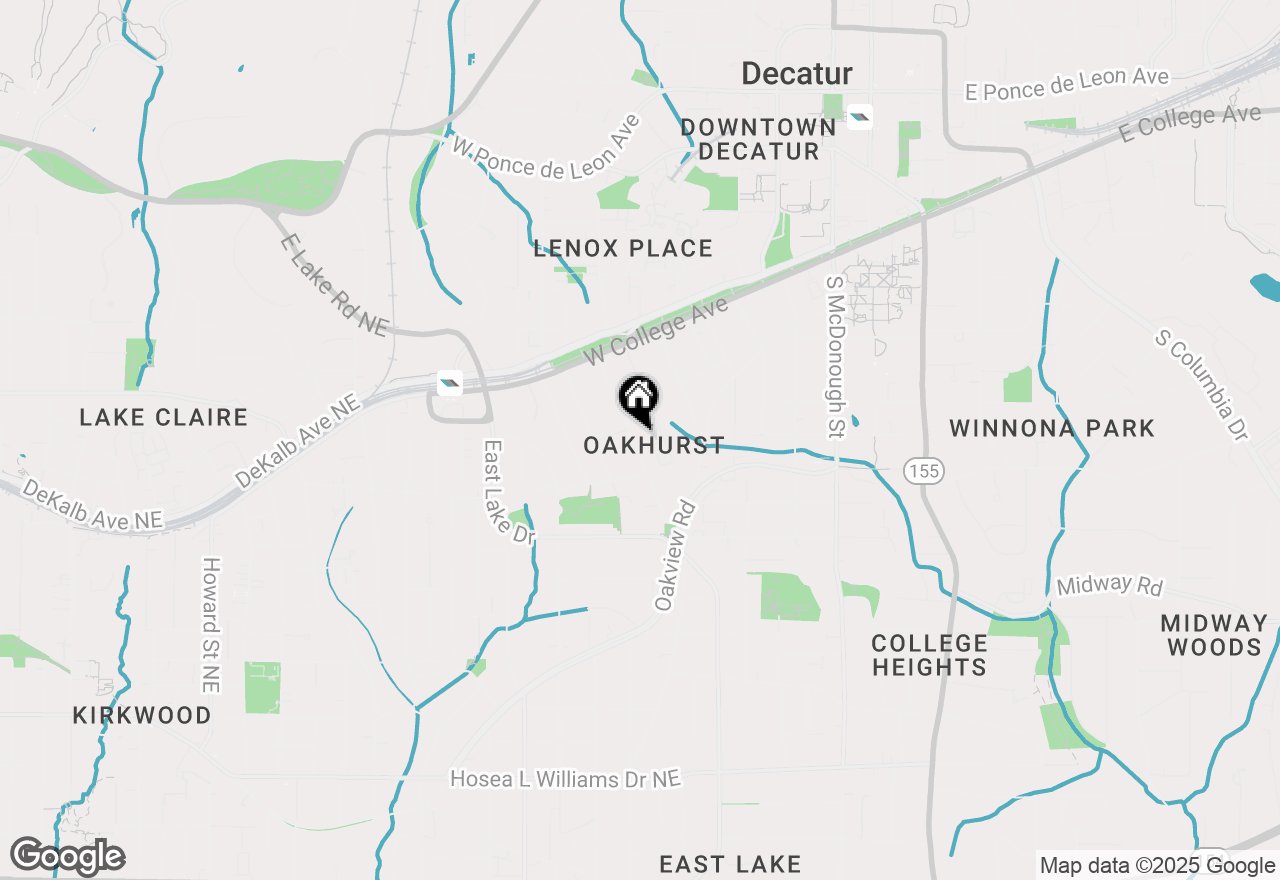 Map of 208 Mead Road, Decatur, GA 30030