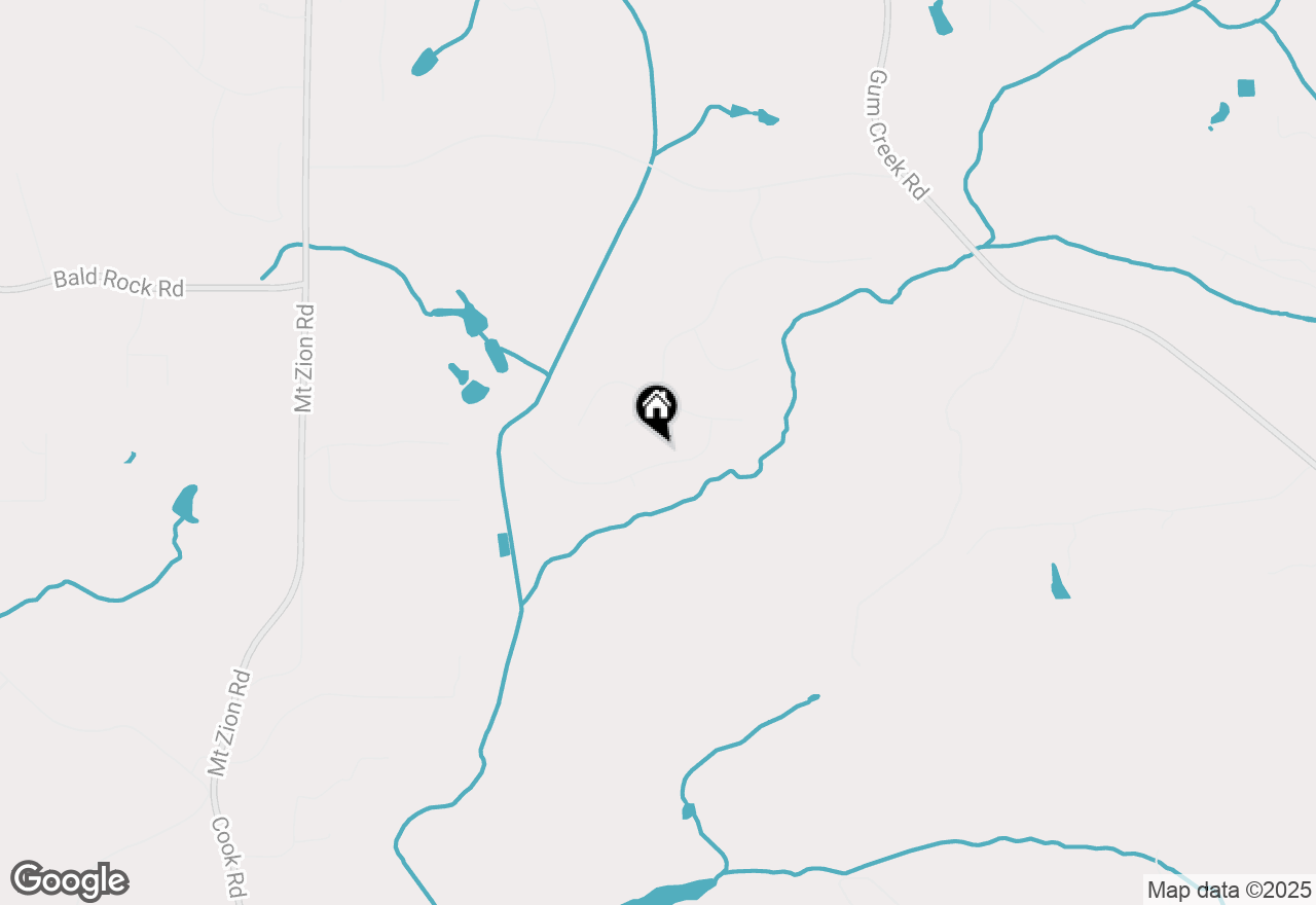 Map of 40 Oak Forest Drive, Oxford, GA 30054