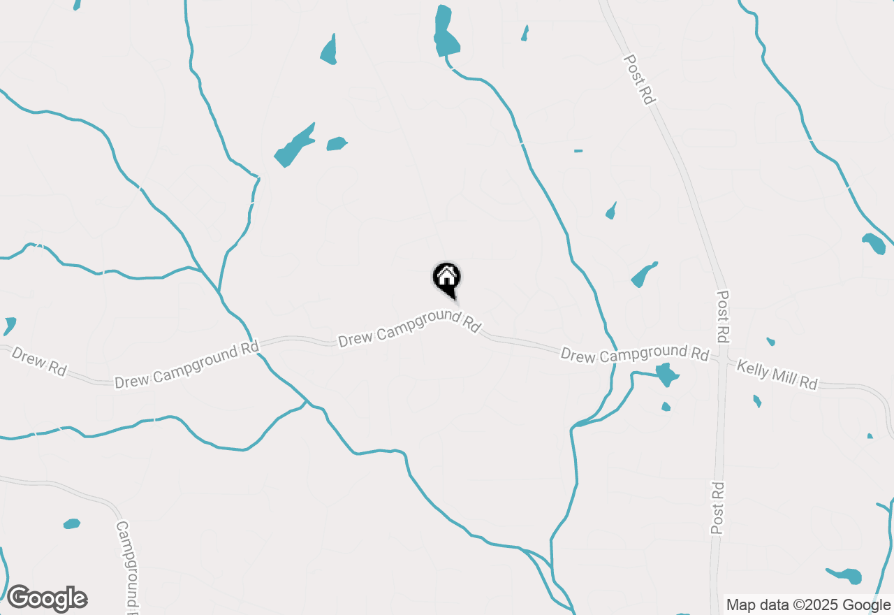 Map of 3852 Drew Campground Road, Cumming, GA 30040