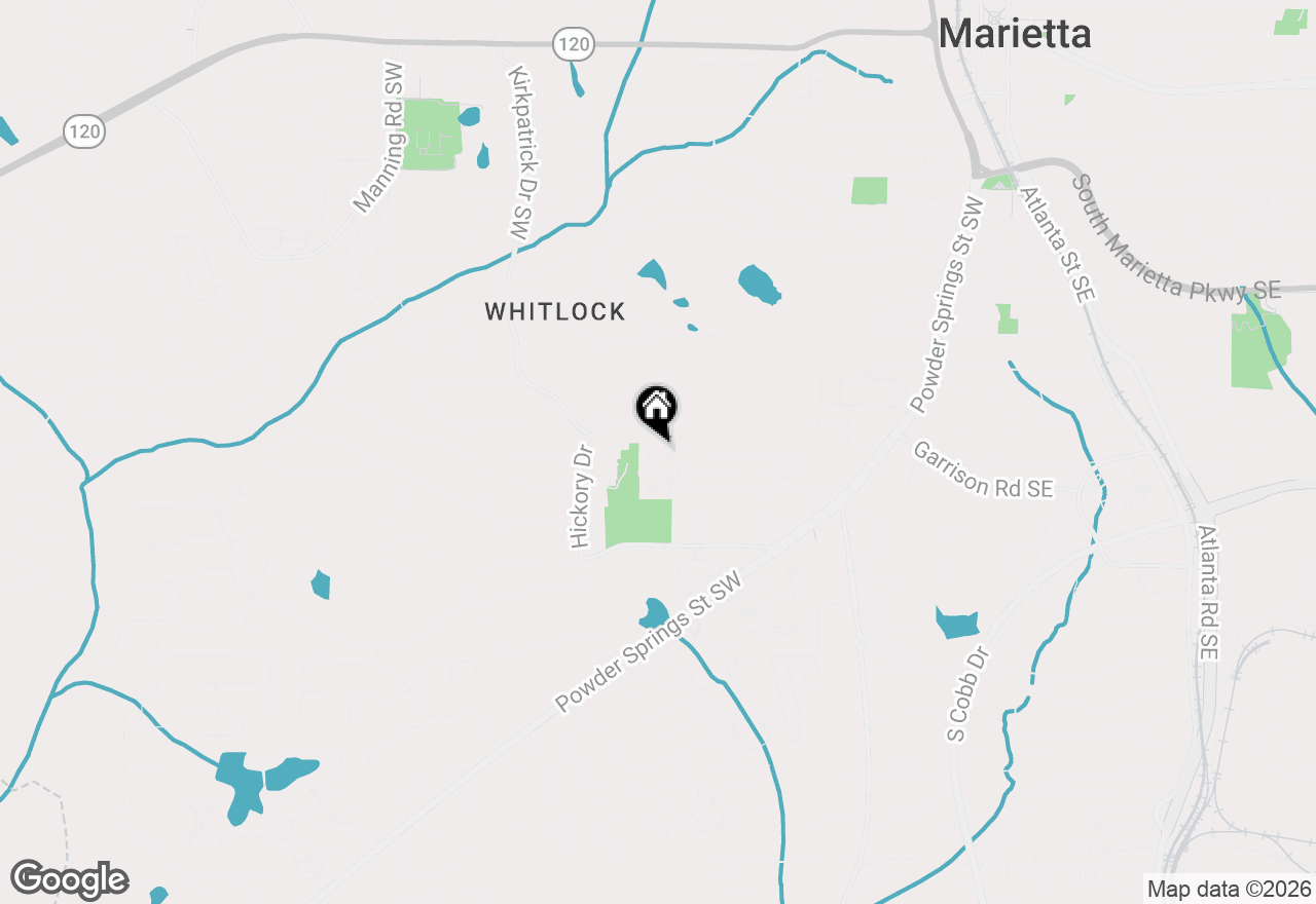 Map of 382 Leisure Court Sw, Marietta, GA 30064