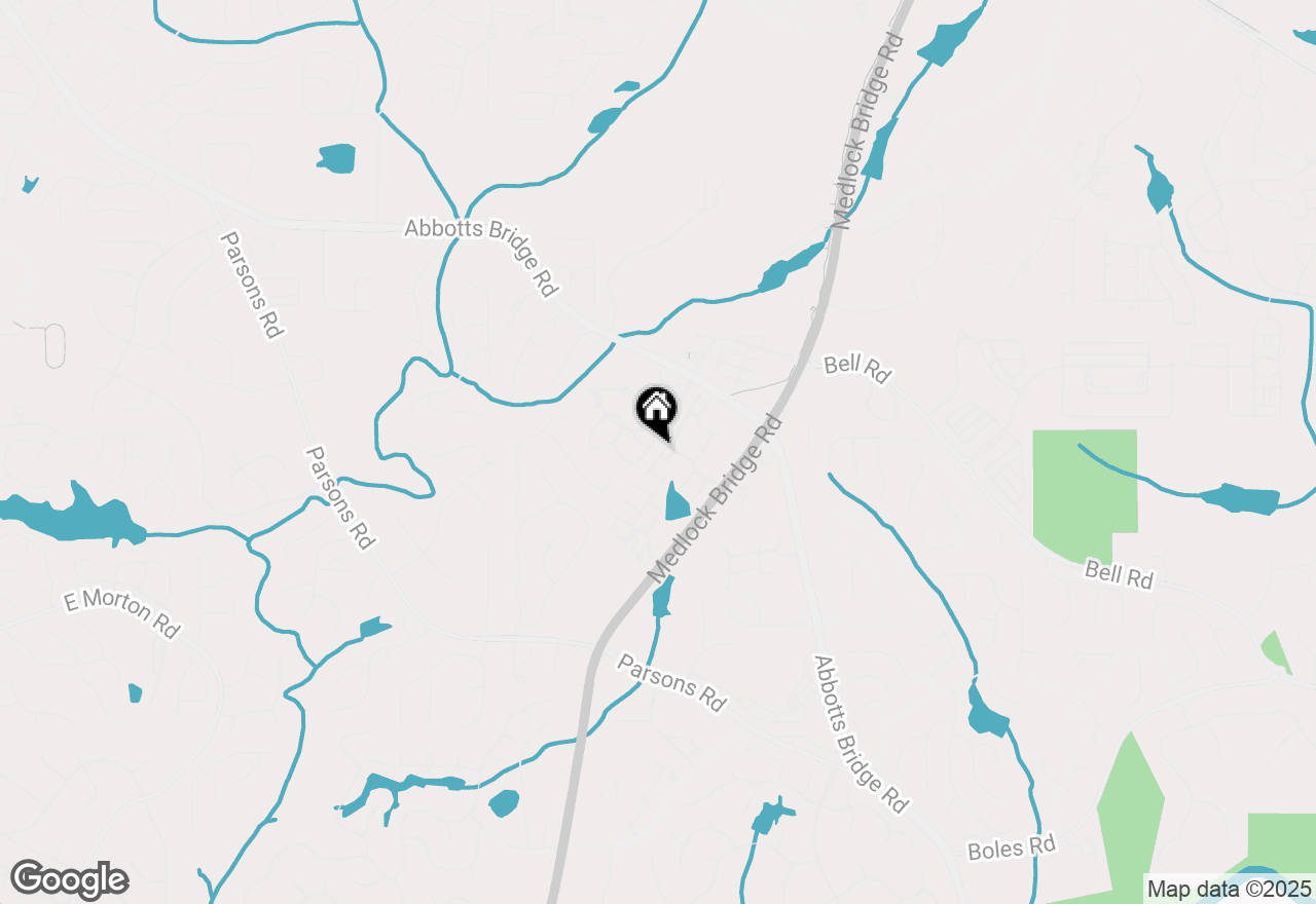 Map of 10870 Brunson Drive, Johns Creek, GA 30097