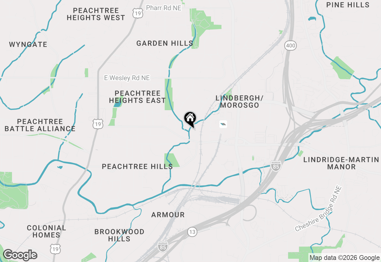 Map of 424 Lindbergh Drive Ne #308, Atlanta, GA 30305