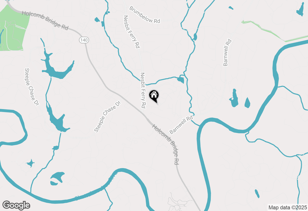 Map of 8575 Colony Club Drive, Johns Creek, GA 30022