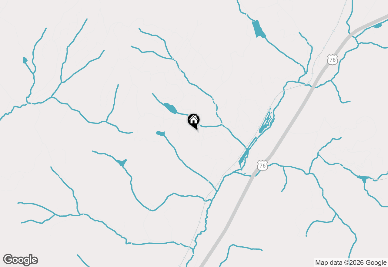 Map of 28 Dupont Drive, Blue Ridge, GA 30513