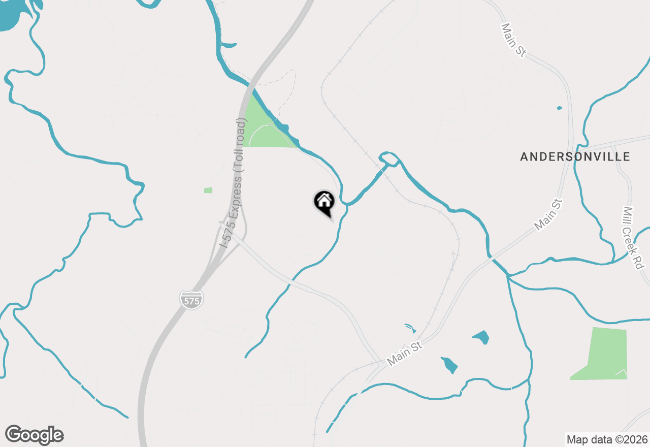 Map of 318 Carriage Glen Lane, Woodstock, GA 30188