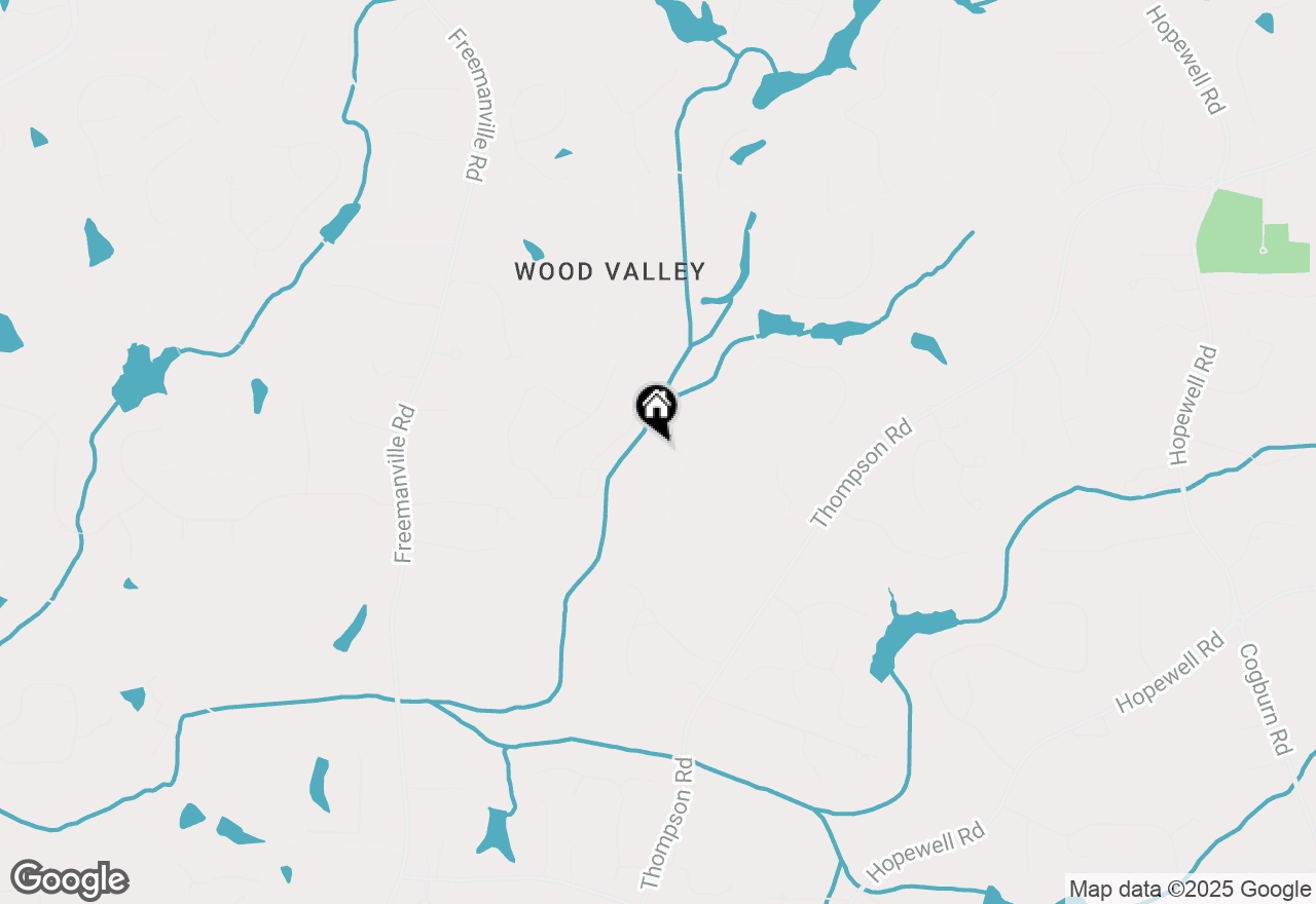 Map of 14840 E Bluff Road, Milton, GA 30004