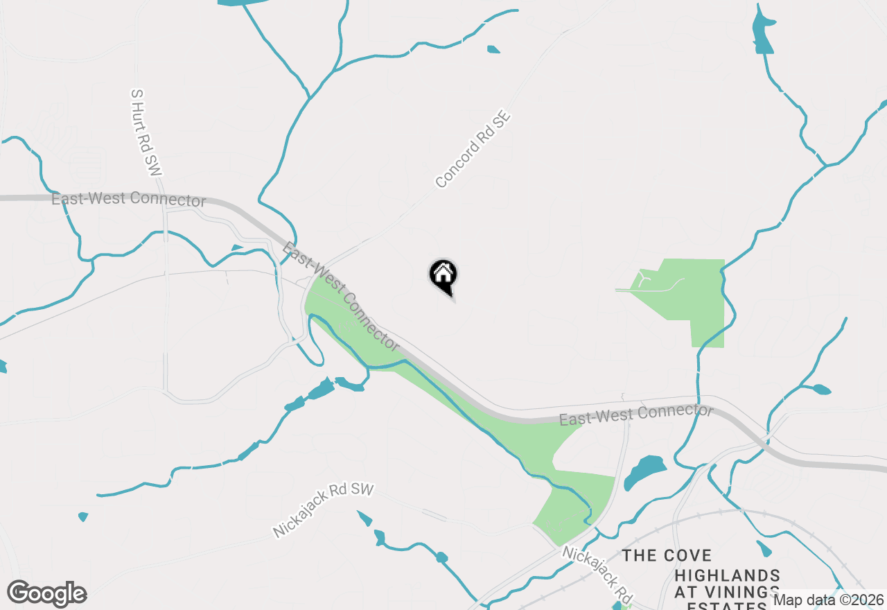 Map of 4025 Benell Court Se, Smyrna, GA 30082