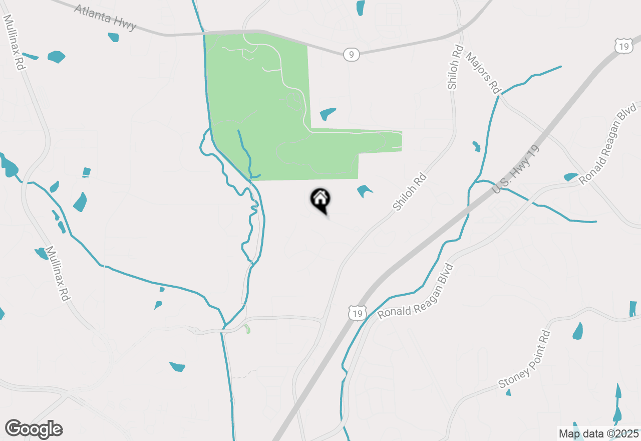 Map of 4960 Norman Court, Cumming, GA 30040