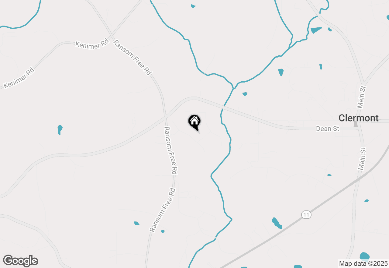 Map of 5933 Bent Tree Way, Clermont, GA 30527