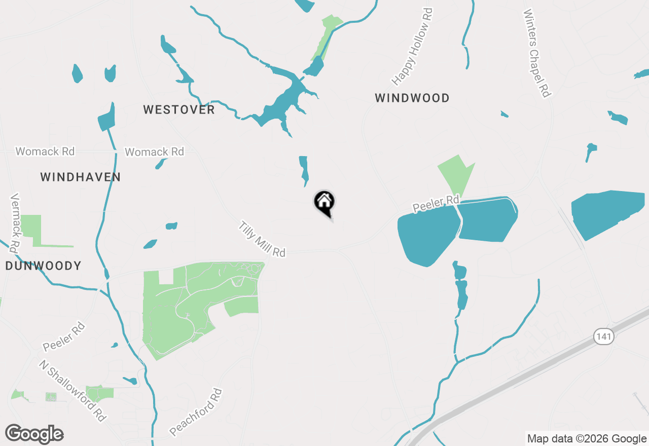 Map of 4814 Coldstream Drive, Atlanta, GA 30360