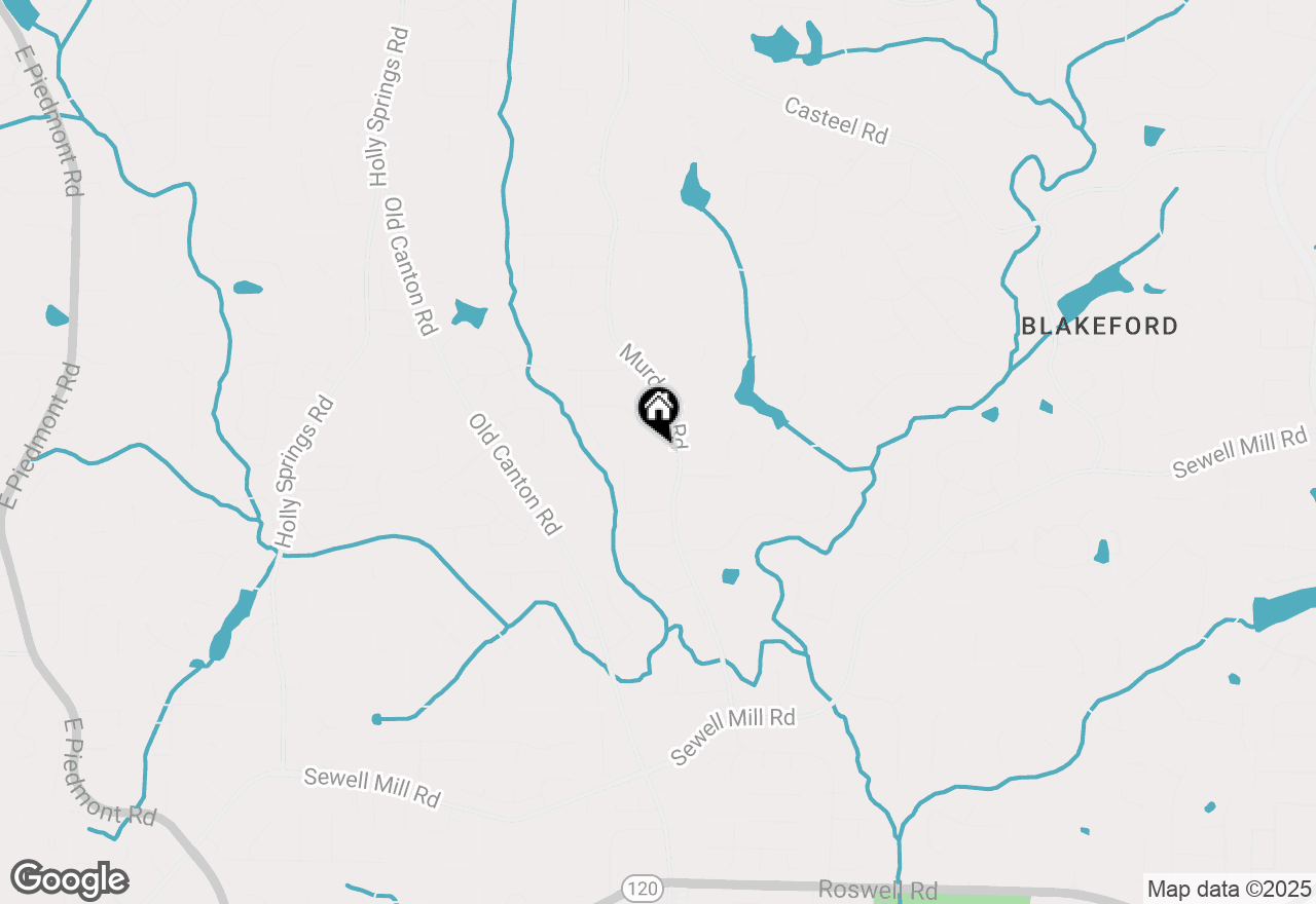 Map of 1811 Murdock Road, Marietta, GA 30062