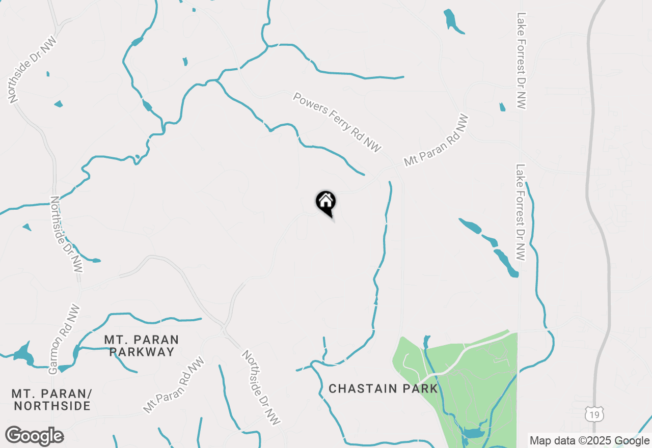 Map of 4735 Millbrook Drive Nw, Atlanta, GA 30327